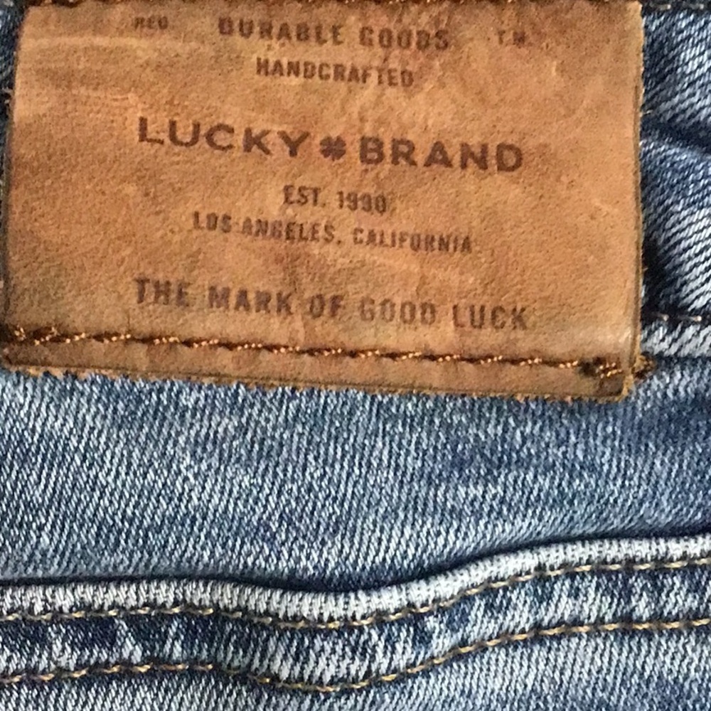 sac906🍀Low Rise Lolita Super Skinny w/25" Inseam Lucky Brand Denim Jeans - Picture 5 of 8